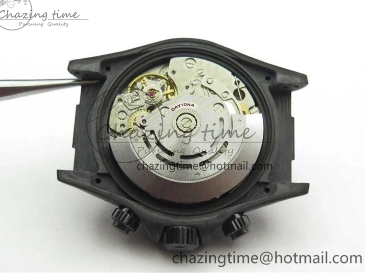 Red Carbon Daytona Carbon on Strap Hand OMF Dial Edition Nylon Black Black A4130 Best DIW 1121